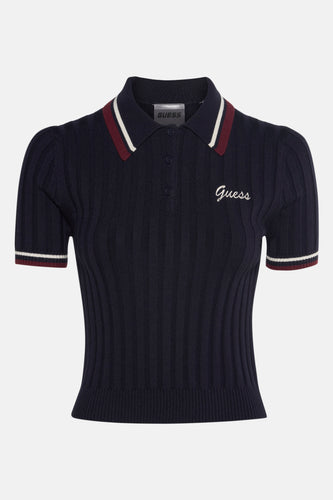 Polo met korte mouwen - blauw