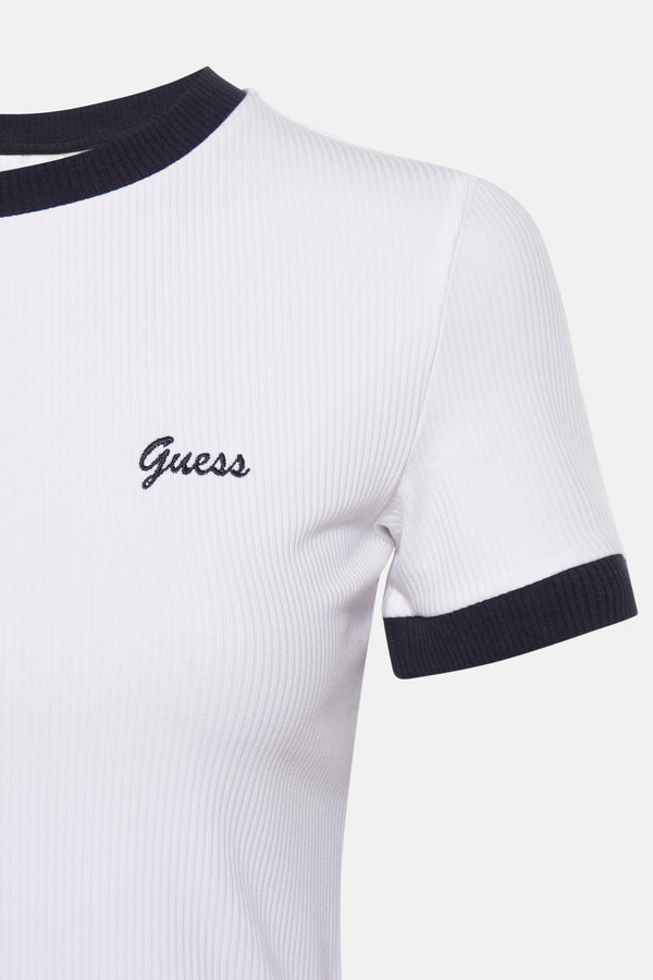 Top uni manche courte Blanc - Guess®