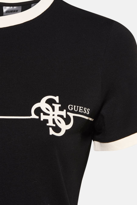 Top uni manche courte Noir - Guess®