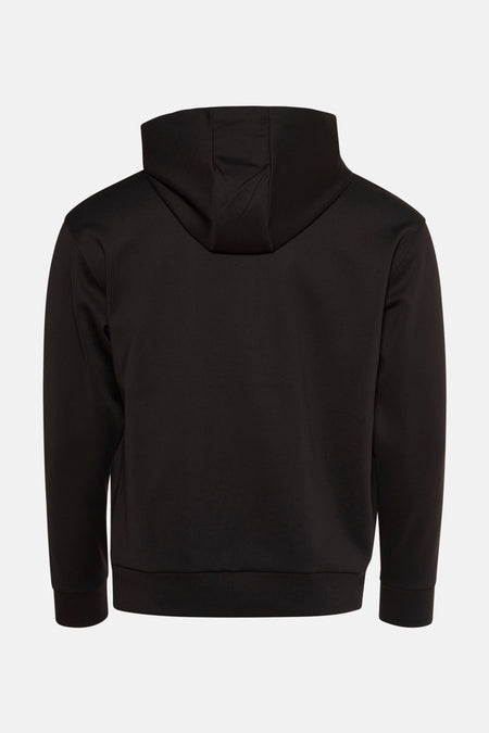 Sweater met kap - zwart