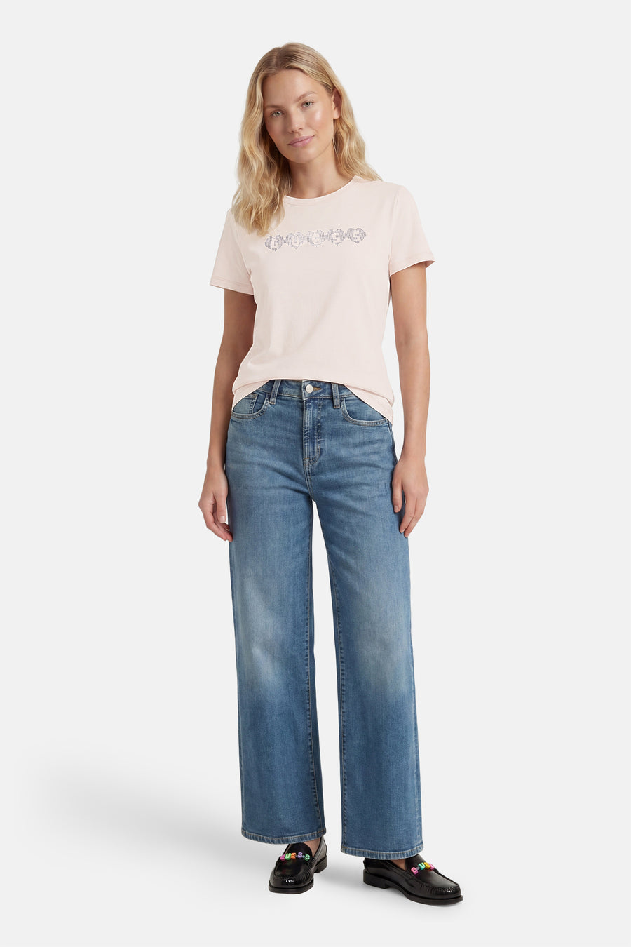 T-shirt met korte mouwen - roze