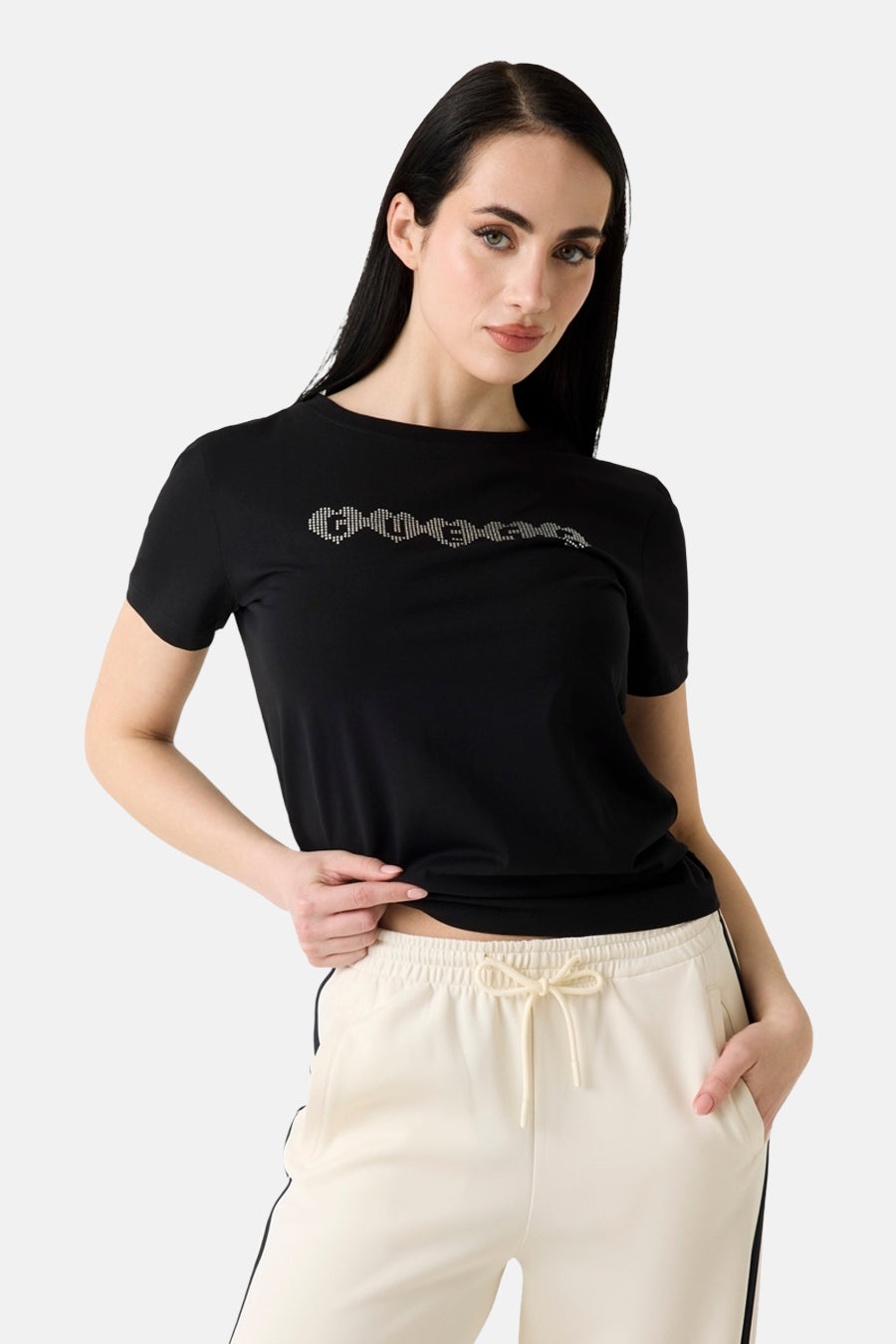 T-shirt (manches courtes) noir - Guess®