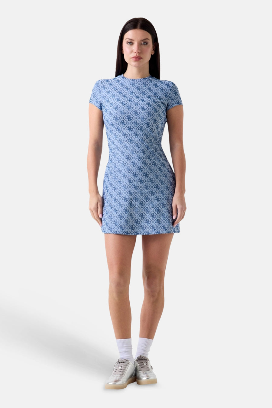 Kleedjes (korte mouwen) blauw - Guess®