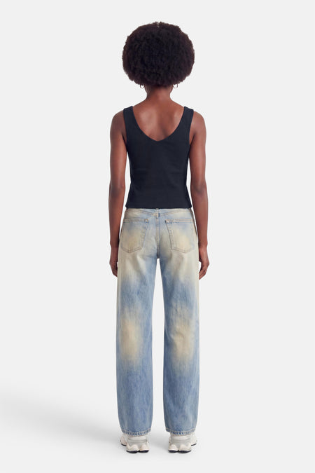Top - blauw