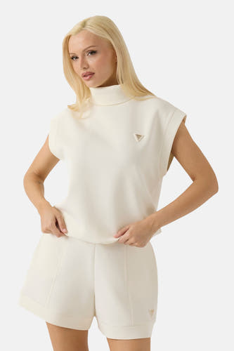 Sweat col O Écru - Guess®