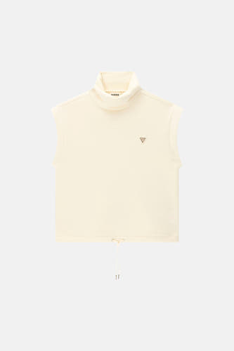 Sweat col O Écru - Guess®