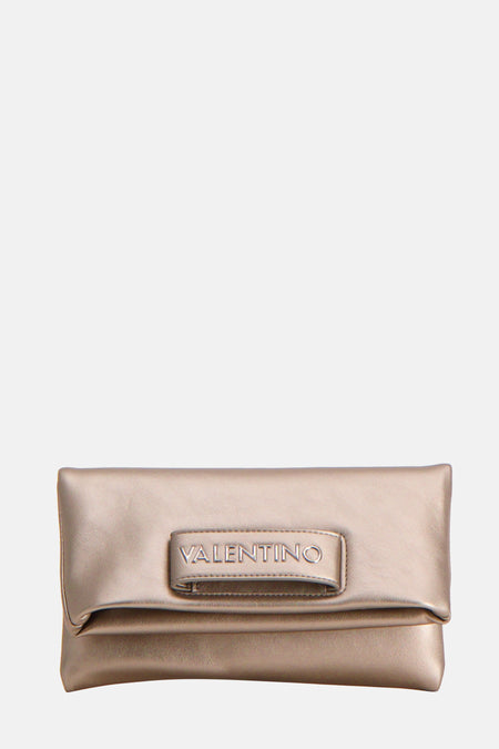 Grijze schoudertas van VALENTINO BAGS met logo detail.
