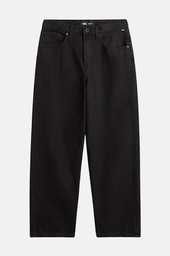 Wijde jeans van VANS “OFF THE WALL”, in een lichte blauwe denimstof, met zakken aan de voorkant.