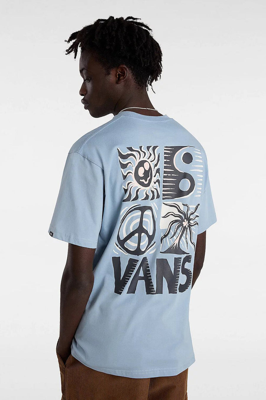 T-shirt (manches courtes) bleu - VANS “OFF THE WALL”
