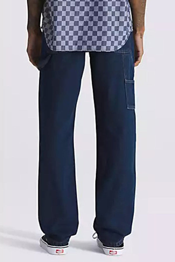 Jeans straight Dark blue denim - VANS “OFF THE WALL”