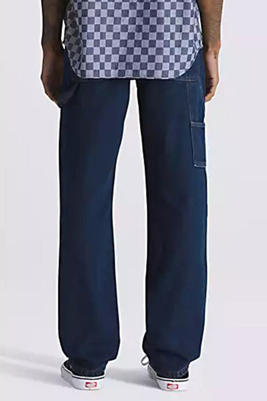 Straight jeans - dark blue denim - VANS “OFF THE WALL” - 3