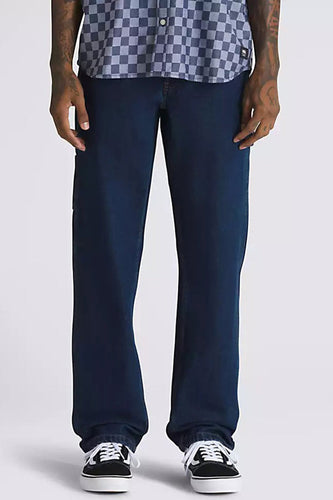 Straight jeans - dark blue denim - VANS “OFF THE WALL” - 4