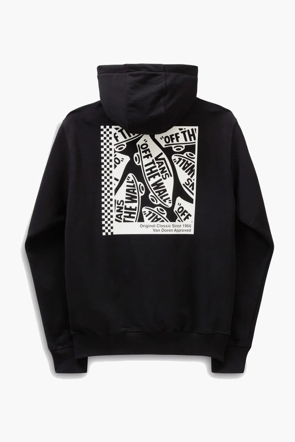 Sweater met kap Zwart - VANS “OFF THE WALL”