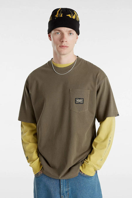 T-shirt (manches courtes) Brun - VANS “OFF THE WALL”