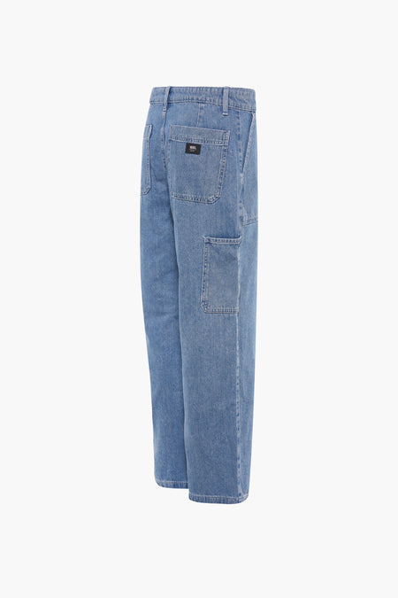 Jeans straight Light blue denim - VANS “OFF THE WALL”