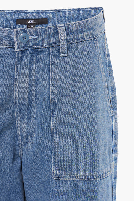Jeans straight Light blue denim - VANS “OFF THE WALL”