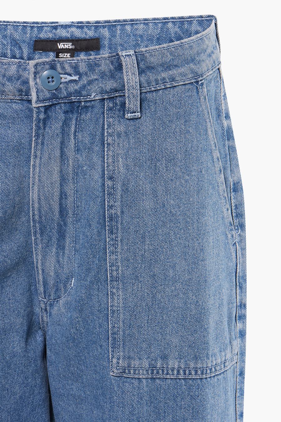 DENIM CARPENTER - mid blue denim - VANS “OFF THE WALL” - 4