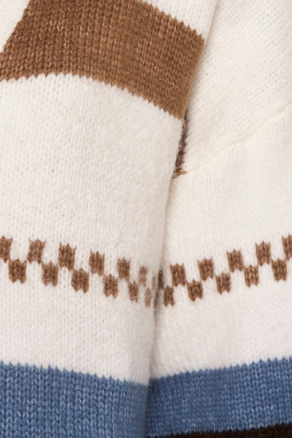 Cardigan Ecru - VANS “OFF THE WALL”