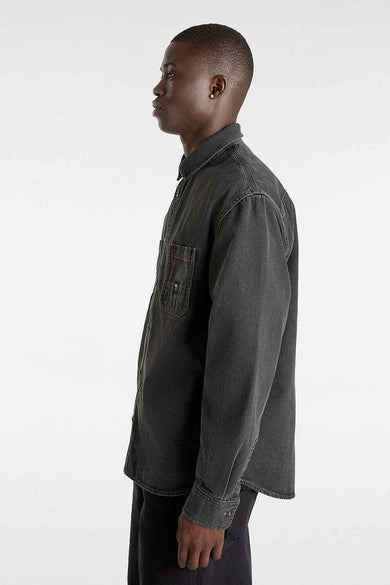Hemd (lange mouwen) Zwart - VANS “OFF THE WALL”