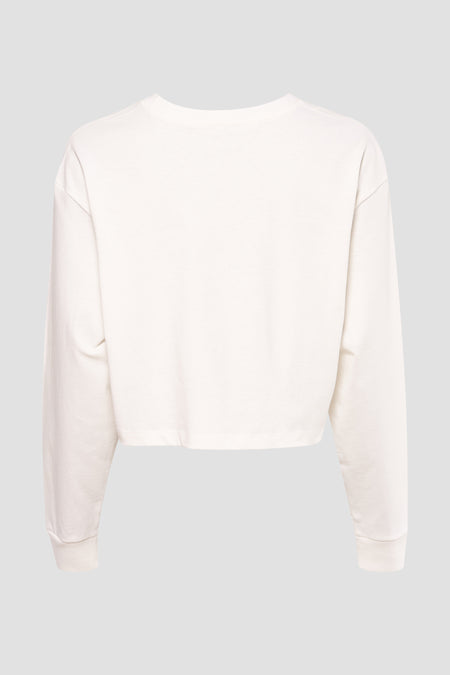 T-shirt met lange mouwen - wit