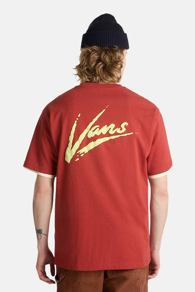 T-shirt (manches courtes) Rouge - VANS “OFF THE WALL”