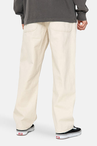 Jeans wide off white denim - VANS “OFF THE WALL” - VANS “OFF THE WALL”