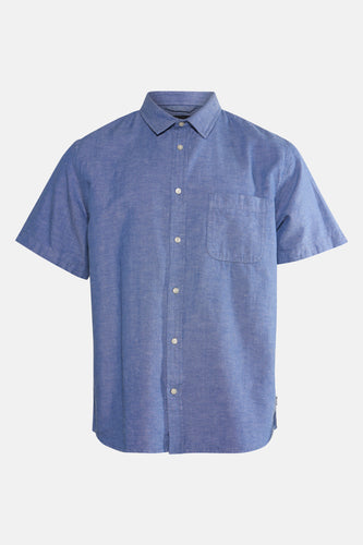 Hemd met korte mouwen - blauw