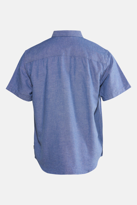 Hemd met korte mouwen - blauw