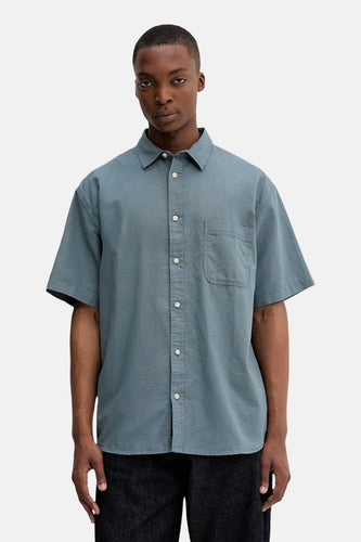 Chemise à manches courtes - gris