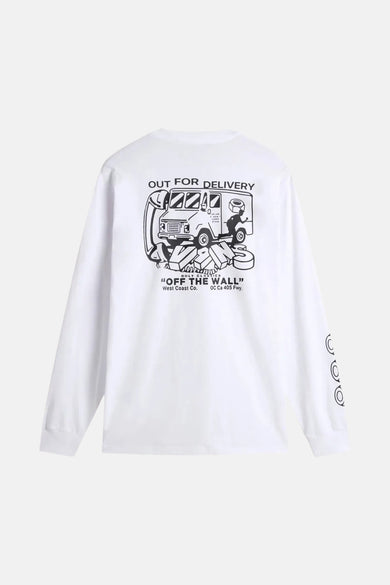 T-shirt (manches courtes) Blanc - VANS “OFF THE WALL”