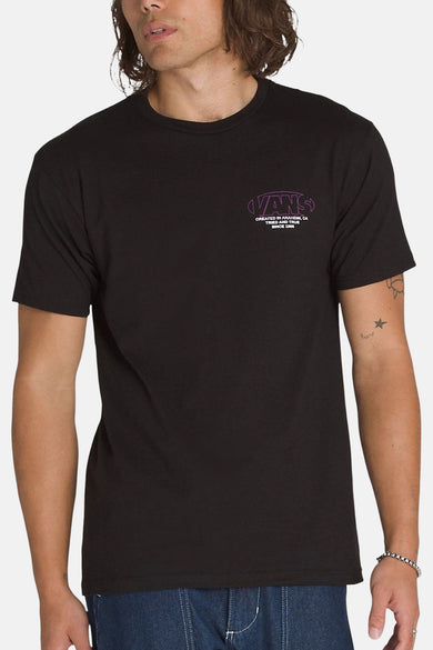 T-shirt (manches courtes) Noir - VANS “OFF THE WALL”