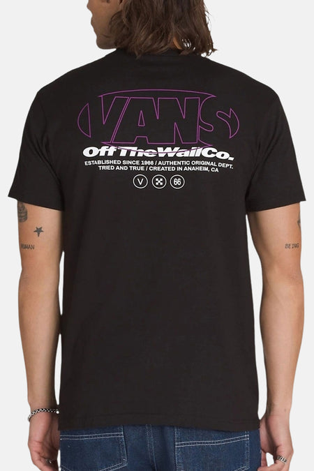 T-shirt (manches courtes) Noir - VANS “OFF THE WALL”