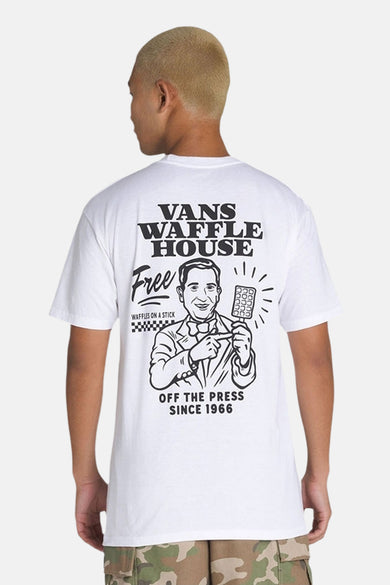 T-shirt (manches courtes) Blanc - VANS “OFF THE WALL”