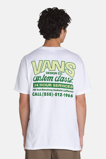 T-shirt (manches courtes) Blanc - VANS “OFF THE WALL”