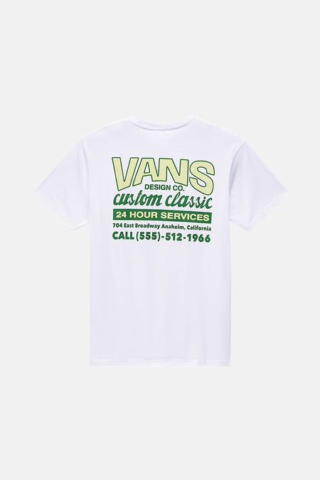 T-shirt (manches courtes) Blanc - VANS “OFF THE WALL”