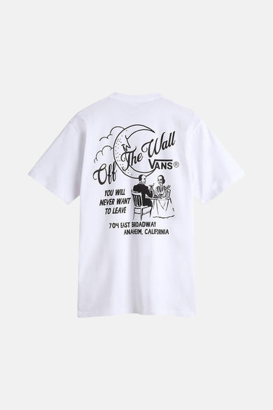 T-shirt (manches courtes) Blanc - VANS “OFF THE WALL”