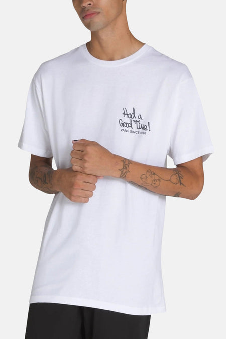 T-shirt (manches courtes) Blanc - VANS “OFF THE WALL”