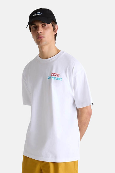 T-shirt (manches courtes) Blanc - VANS “OFF THE WALL”
