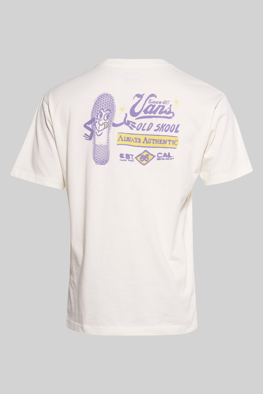 T-shirt à manches courtes - écru - VANS “OFF THE WALL”