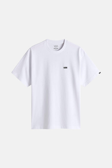 Wit T-shirt met korte mouwen van VANS, met klein logo op de borst en label op de mouw.
