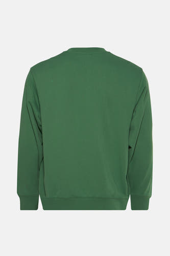 Sweater vert de VANS "OFF THE WALL", dos, avec long man man et et et et.