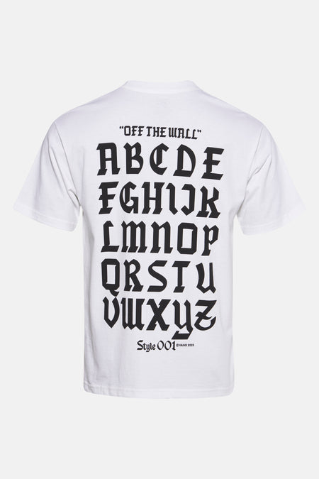 T-shirt (manches courtes) blanc - VANS “OFF THE WALL”