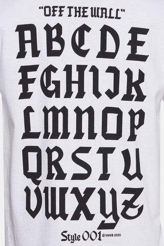 T-shirt met korte mouwen - wit - VANS “OFF THE WALL”