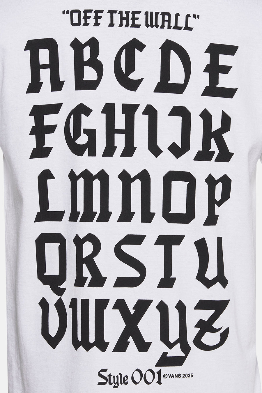 T-shirt met korte mouwen - wit - VANS “OFF THE WALL”