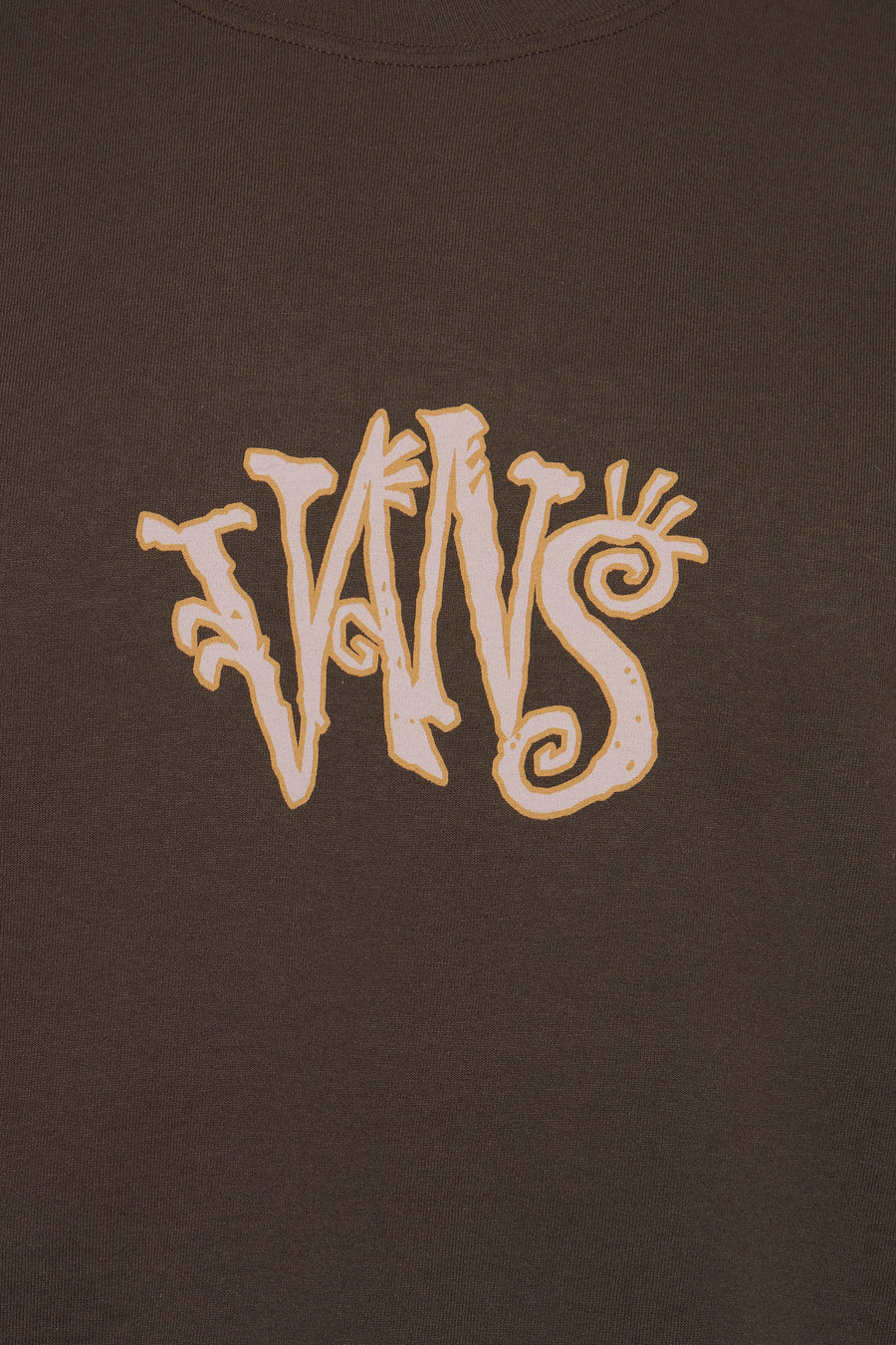 T-shirt met korte mouwen - bruin - VANS “OFF THE WALL”