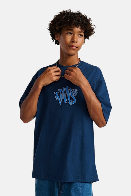 T-shirt (manches courtes) Bleu - VANS “OFF THE WALL”