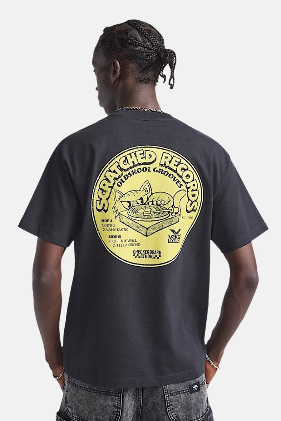 T-shirt met korte mouwen - zwart - VANS “OFF THE WALL”