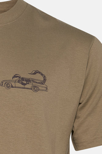 T-shirt met korte mouwen - Kaki - VANS “OFF THE WALL”