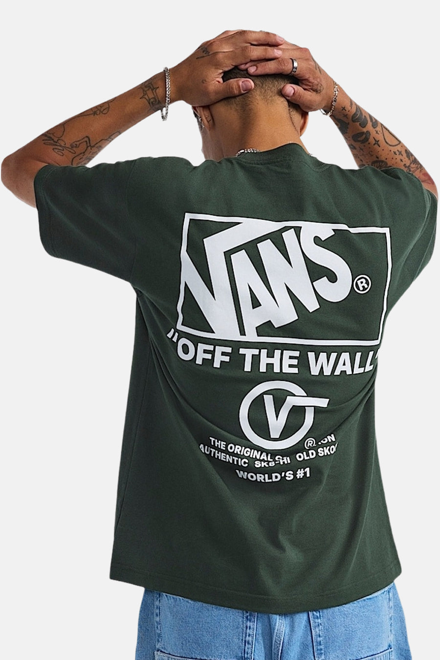 T-shirt à manches courtes - vert - VANS “OFF THE WALL”