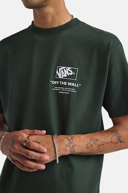T-shirt (manches courtes) Vert - VANS “OFF THE WALL”